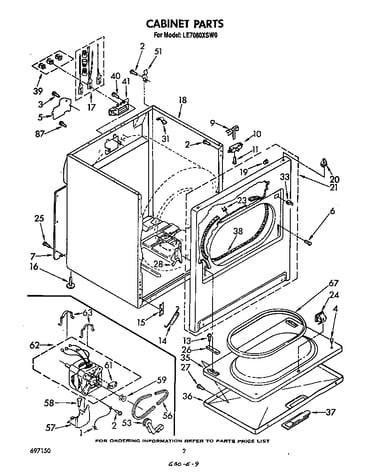 Parts diagram