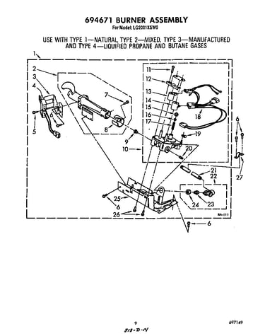 694671 burner