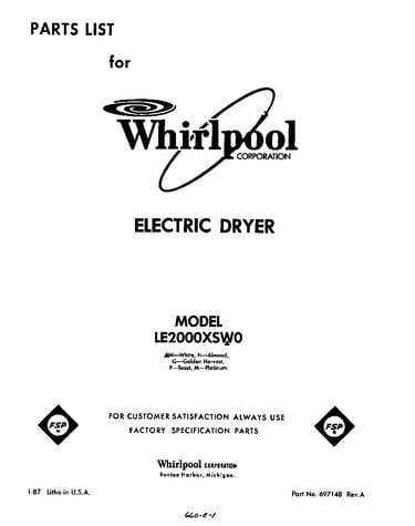 Front cover