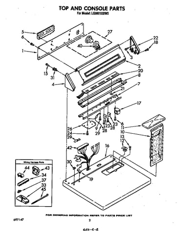 Top and console