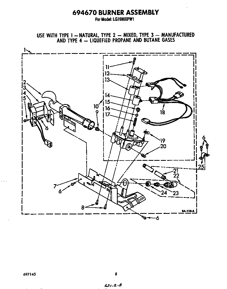 694670 burner