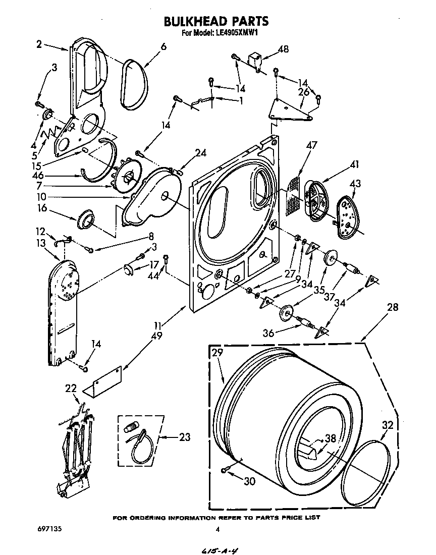 Parts diagram