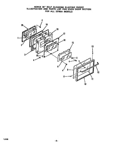 Oven door