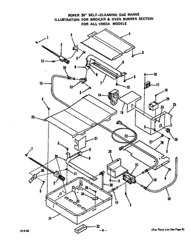 Broiler and oven burner