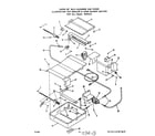 Roper 1355*3A broiler and oven burner diagram