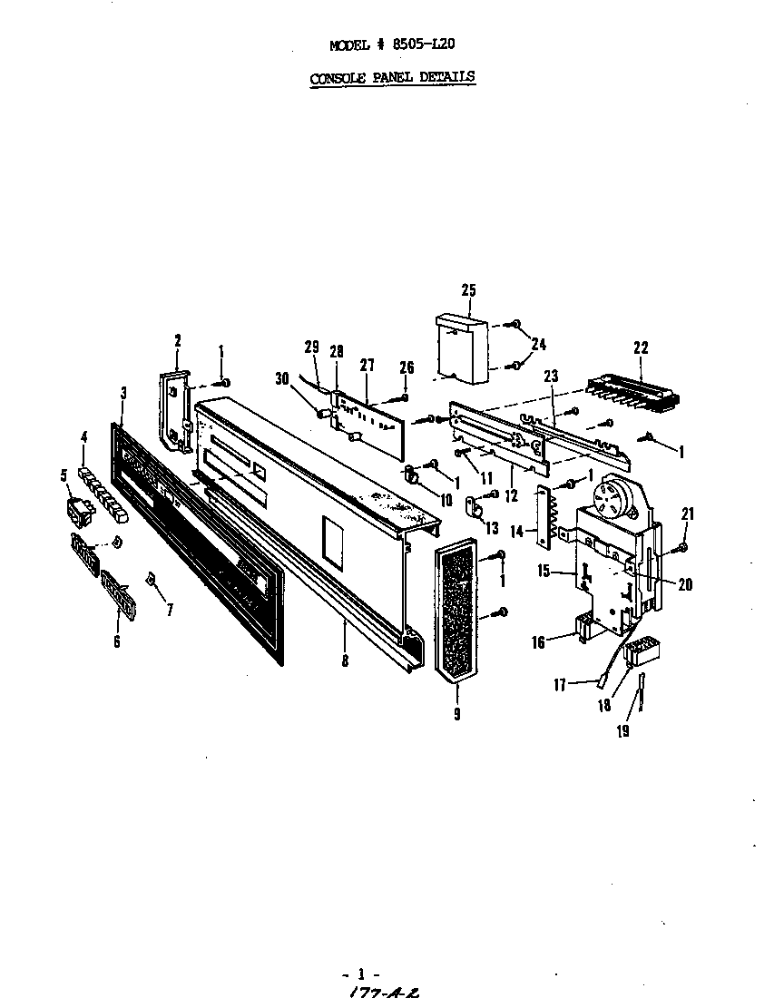 CONSOLE PANEL