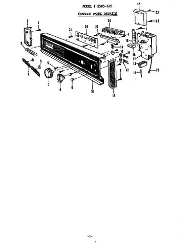 Console panel