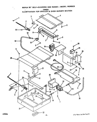 Broiler and oven burner