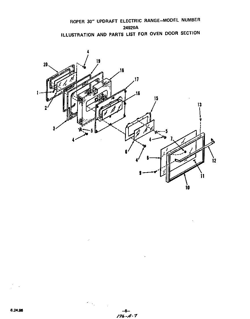 Oven door