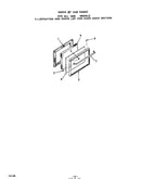 Oven door (models 1425)