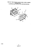 Door for 2224, 2234, 2244