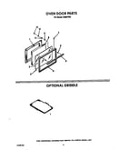 Oven door