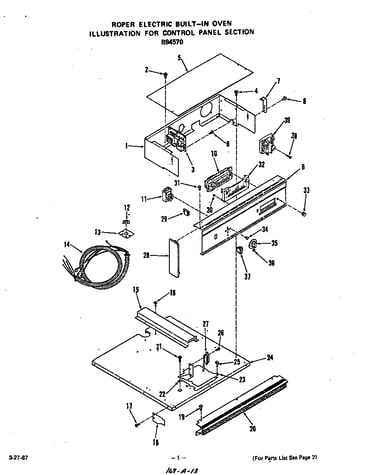 Control panel