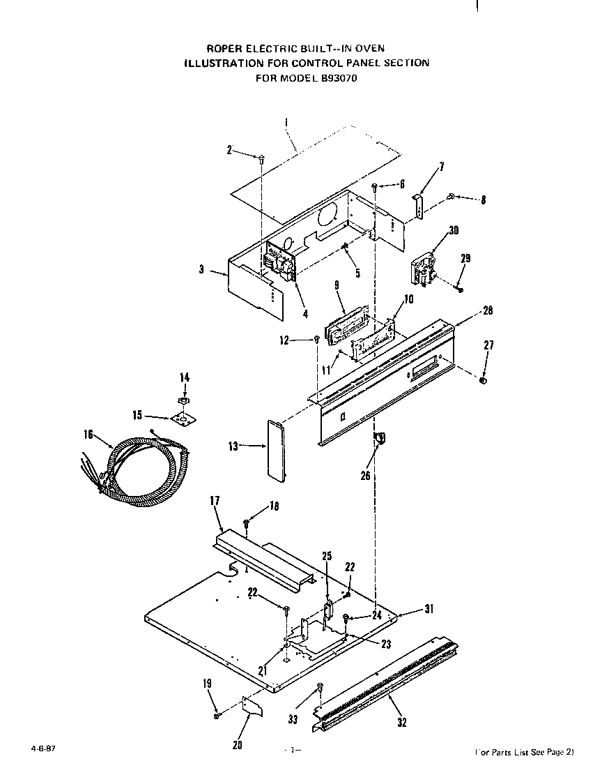 CONTROL PANEL