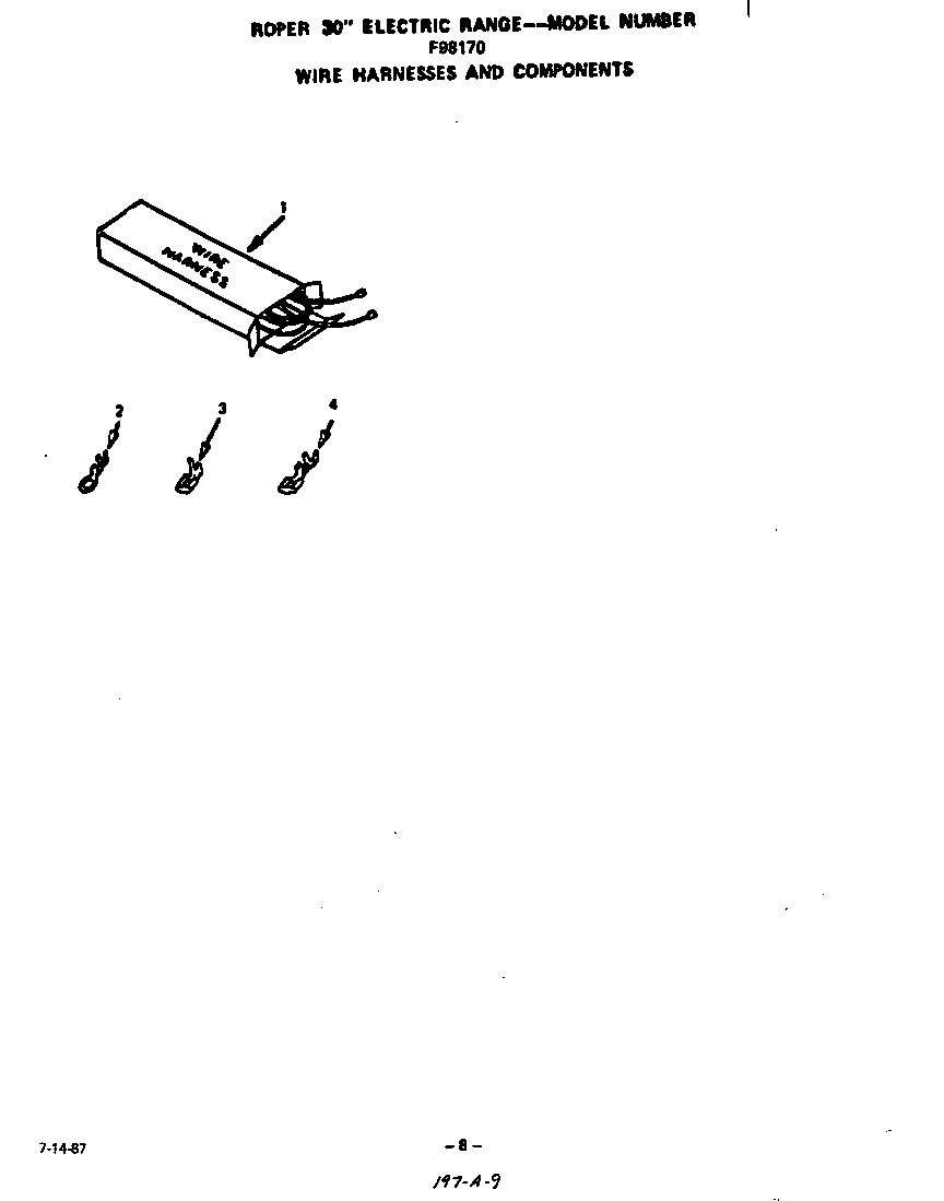 Wire harnesses and components