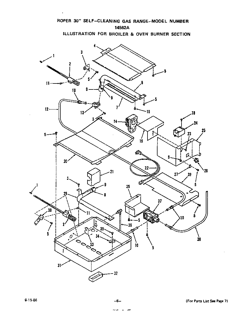 BROILER AND OVEN BURNER