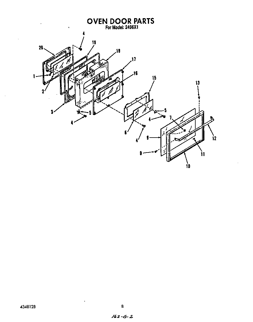 Oven door