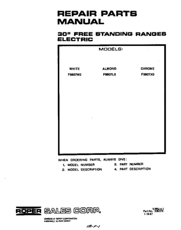 Cover page