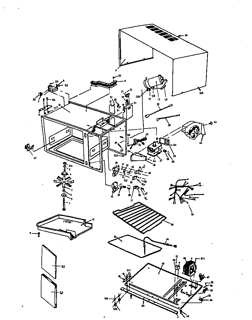 OVEN CHASSIS