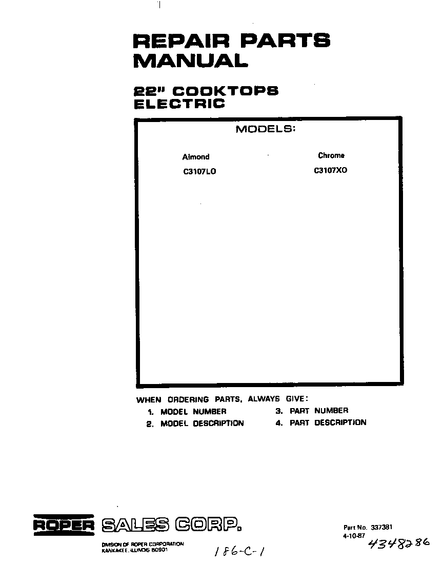 Cover page