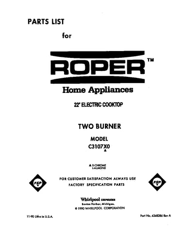 Cover page