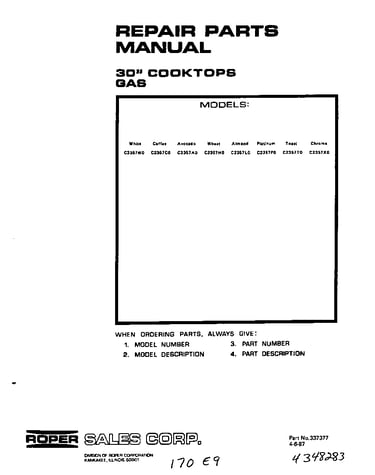 Cover page-text only