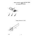 Roper N9457X0 wire harnesses and rotisserie diagram