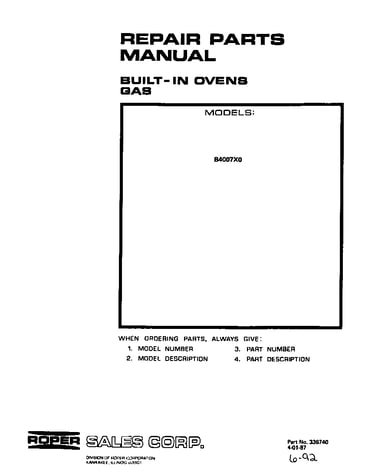 Front cover
