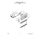 Roper B4007X0 control panel diagram