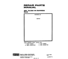 Roper S6507*0 cover page-text only diagram