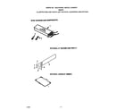 Roper S6507*0 wire harness and components diagram