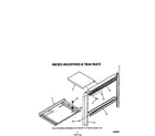Roper B9907*0 micro mounting and trim diagram