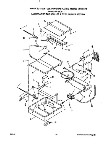 Broiler and oven burner