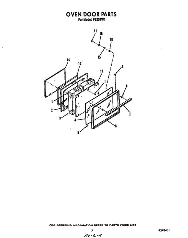 Oven door