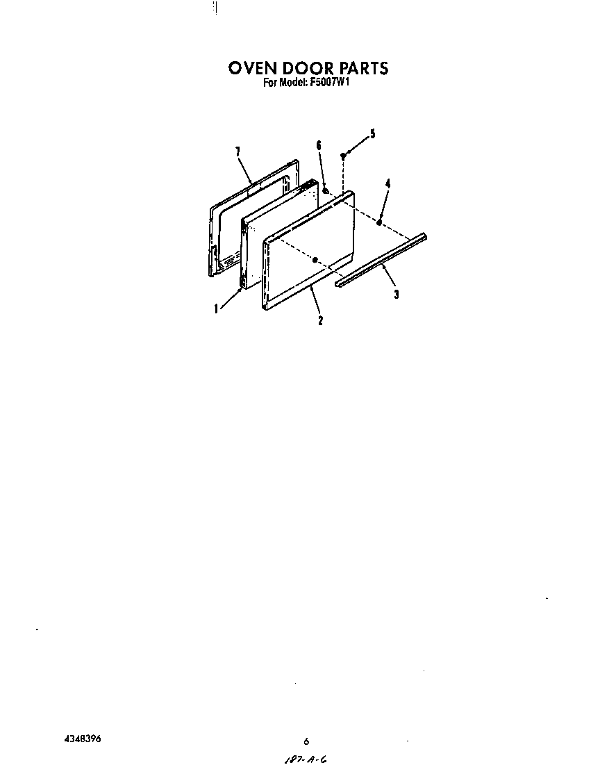 Oven door