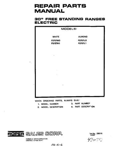 Cover page