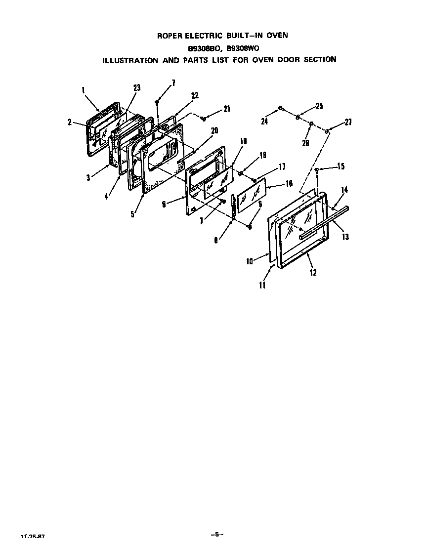 OVEN DOOR