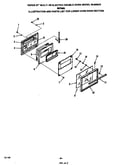 Lower oven door