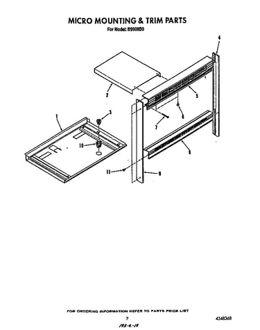 Micro mounting and trim
