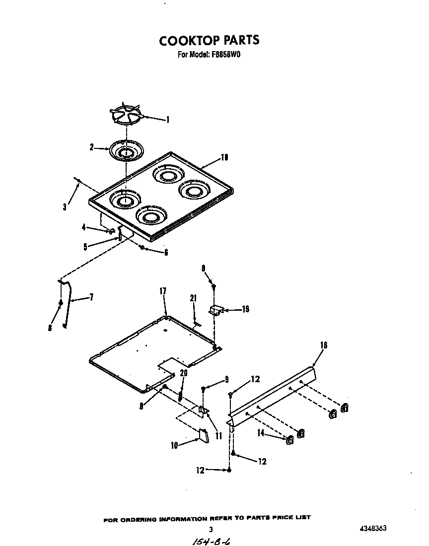 Cook top