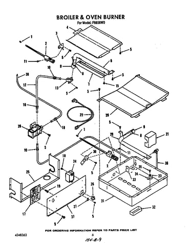 Broiler and oven burner