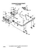 Cook top burner