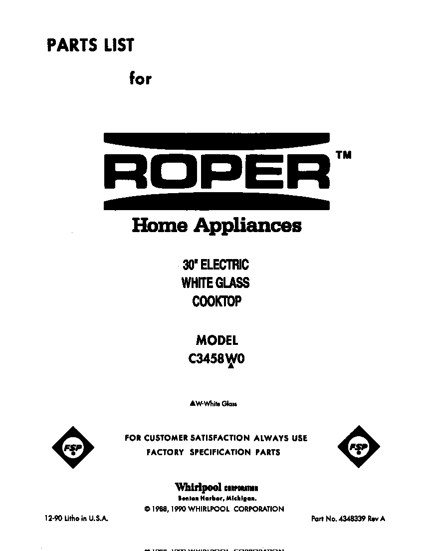 Cover page