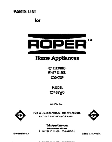 Cover page