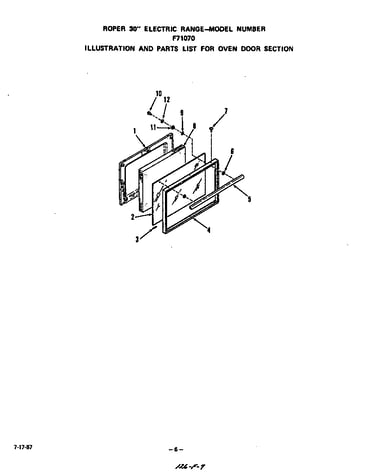 Oven door