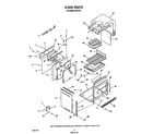 Roper D6757X1 oven diagram