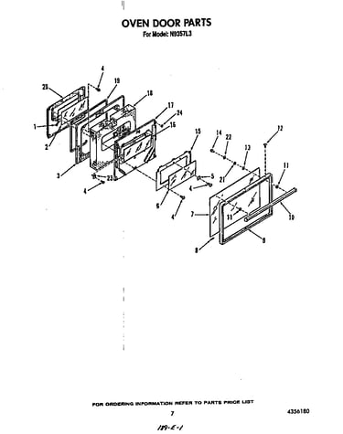 Oven door