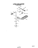 Upper oven burner
