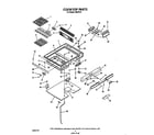 Roper N9257L1 cook top diagram