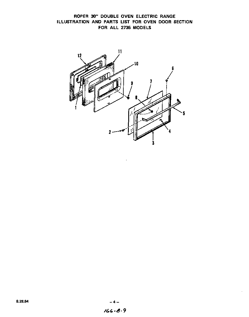 Oven door